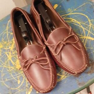 Cole Haan. Men's Brown Leather Loafers, Sz.8.5‎